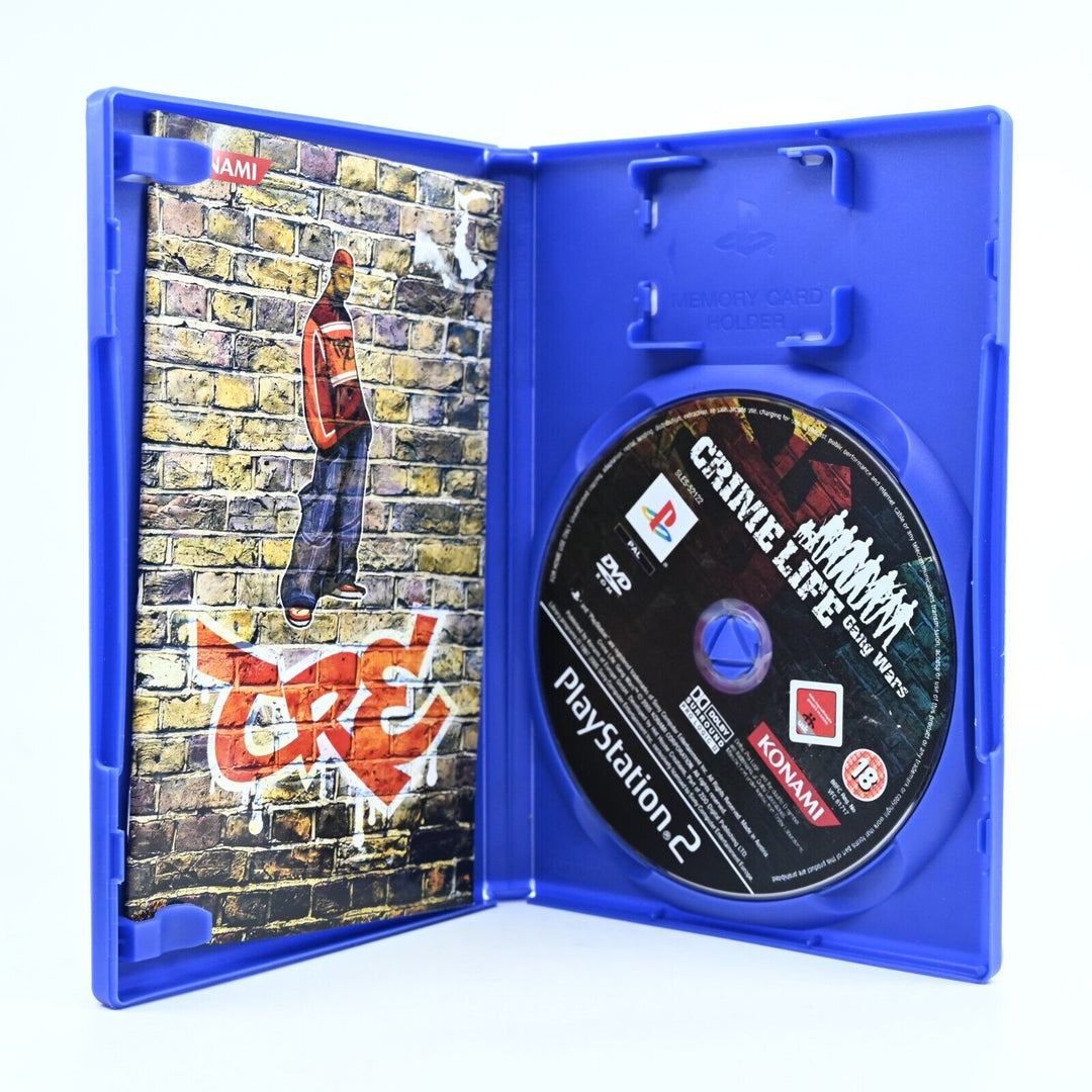 Crime Life: Gang Wars - Sony Playstation 2 / PS2 Game + Manual - PAL - MINT DISC