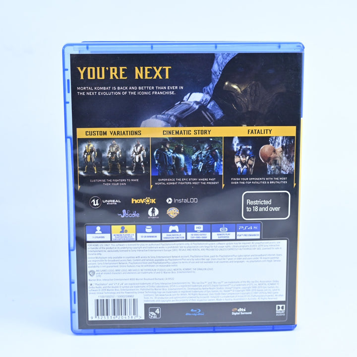 Mortal Kombat 11 - Sony Playstation 4 / PS4 Game - FREE POST!
