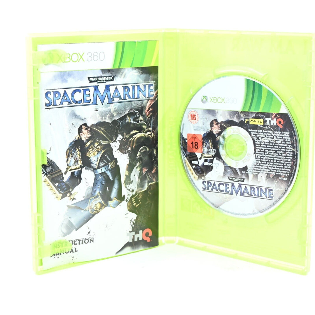 Warhammer 40K: Space Marine - Xbox 360 Game + Manual - PAL - MINT DISC!