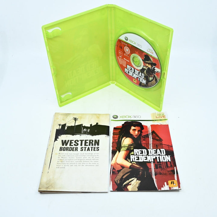 Red Dead Redemption - Xbox 360 Game + Manual + Map - PAL