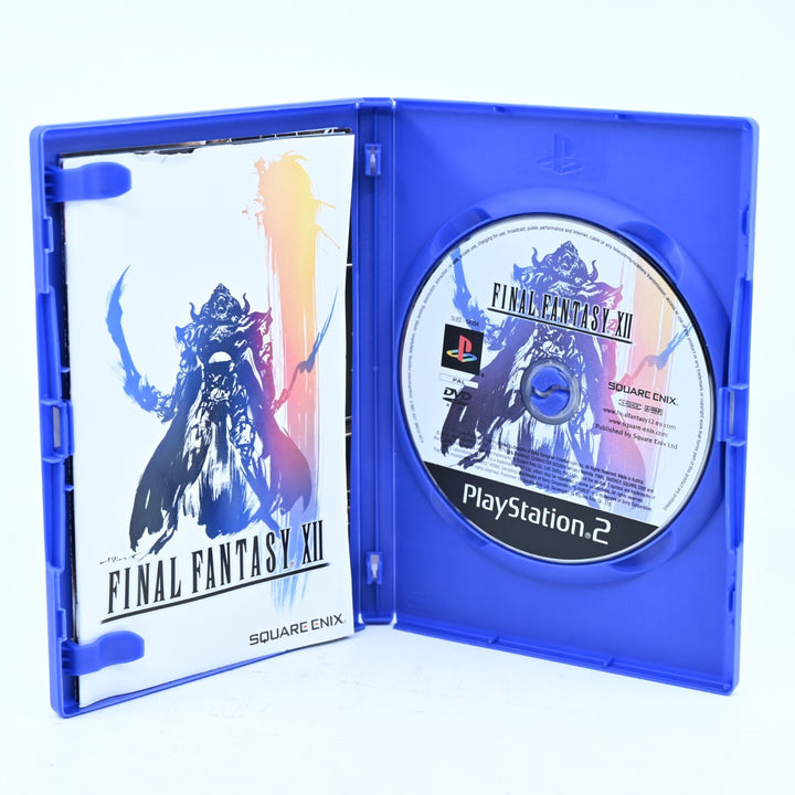 Final Fantasy XII - Sony Playstation 2 / PS2 Game + Manual - PAL - MINT DISC!
