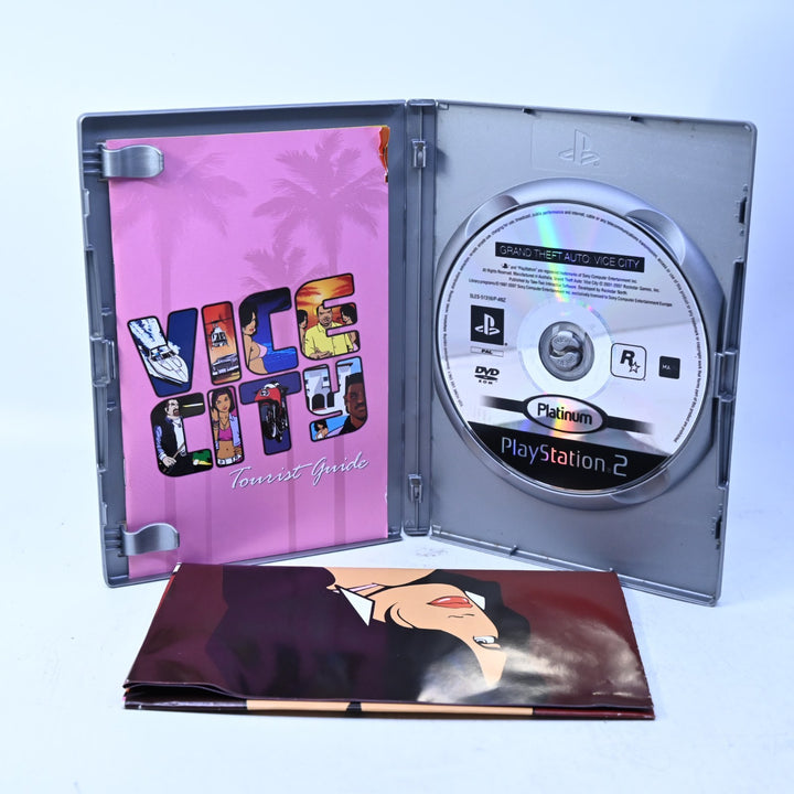 Grand Theft Auto: Vice City - Sony Playstation 2 / PS2 Game + Manual + Map - PAL