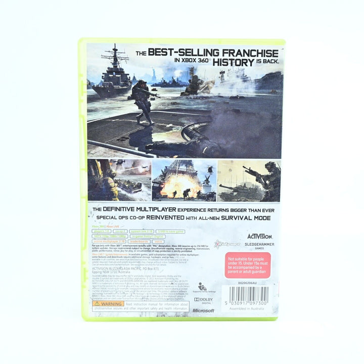 Call of Duty: Modern Warfare 3 - MW3 - Xbox 360 Game + Manual - NEAR MINT DISC!