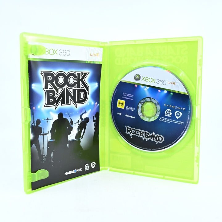 Rockband - Xbox 360 Game + Manual - PAL - MINT DISC!