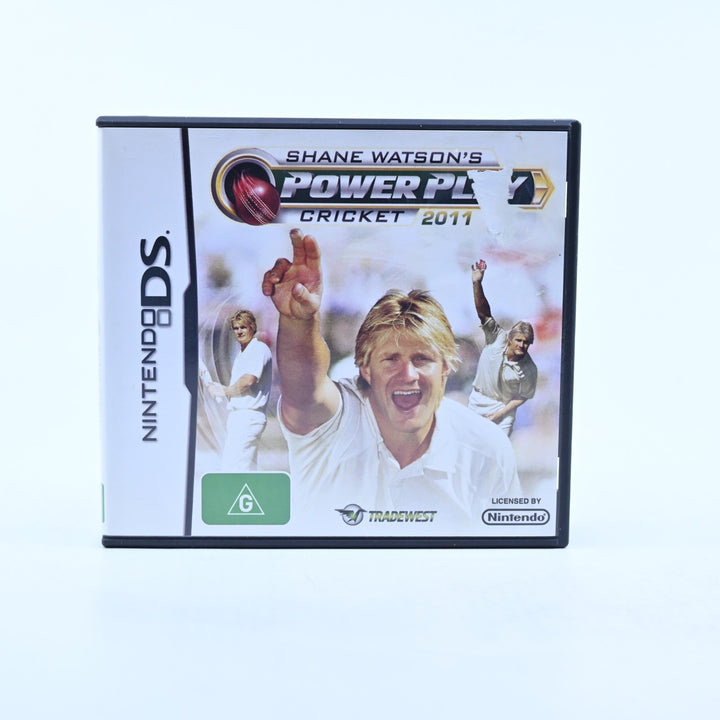 Shane Watson's Power Play Cricket 2011 - Nintendo DS Game - PAL - FREE POST!