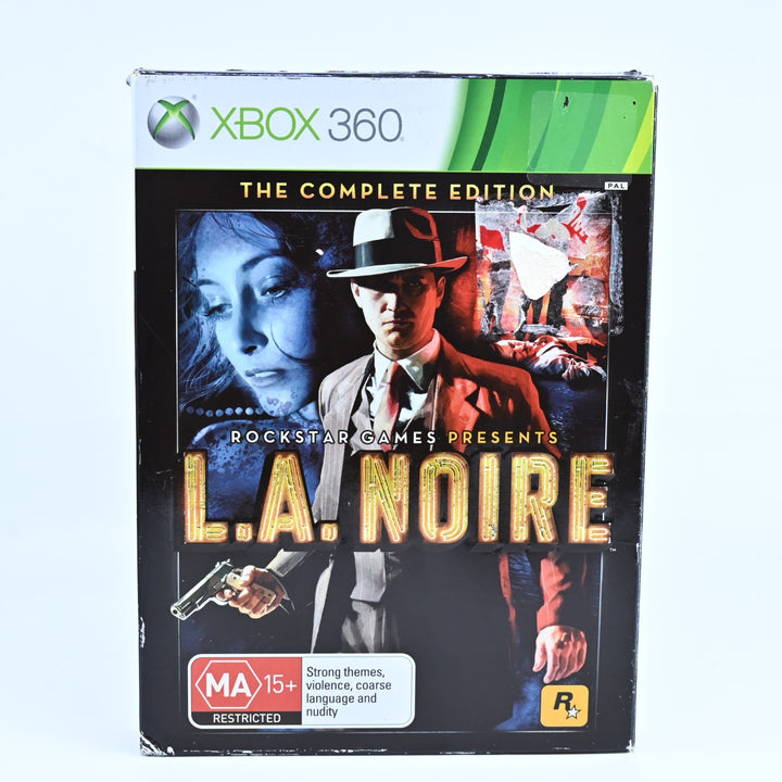 L.A. Noire - The Complete Edition - Xbox 360 Game + Manual - NEAR MINT DISC!