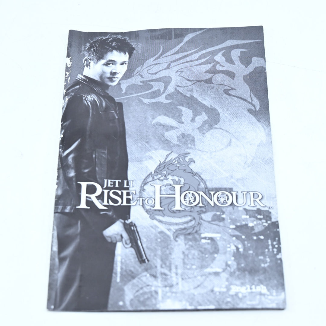 Jet Li Rise to Honour - Sony Playstation 2 / PS2 Game + Manual - PAL - MINT DISC