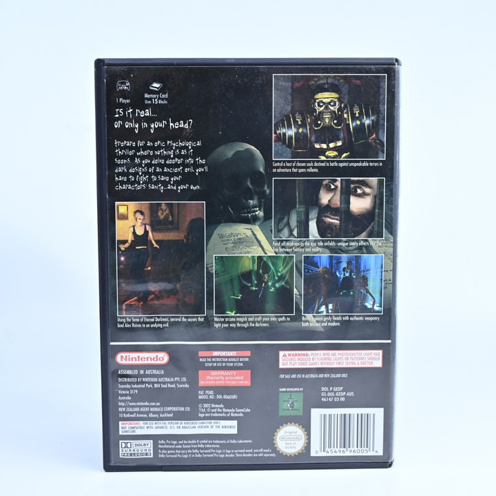 Eternal Darkness: Sanity's Requiem - Nintendo Gamecube Game + Manual - PAL