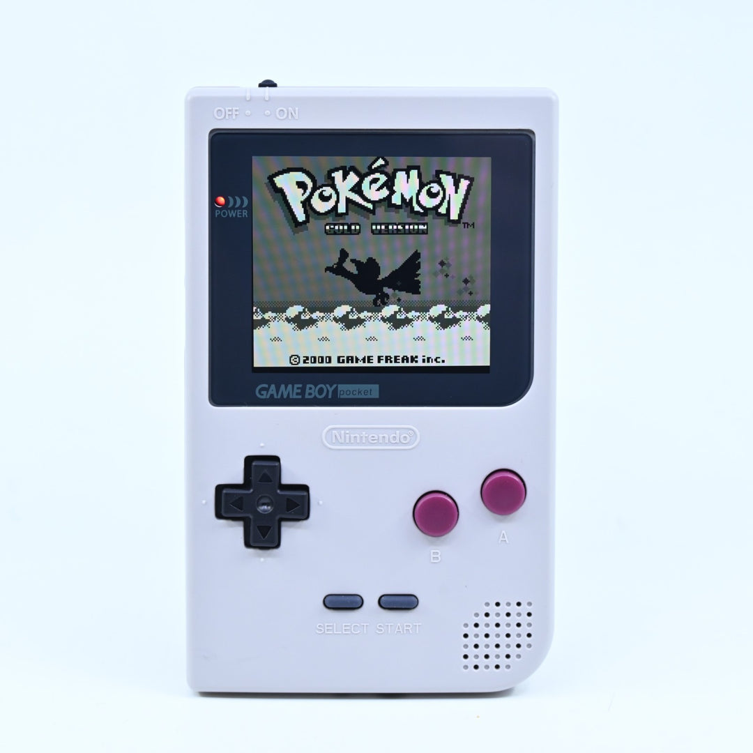 Grey - IPS + USB-C - Nintendo Gameboy Pocket Console - MGB-001 - FREE POST!
