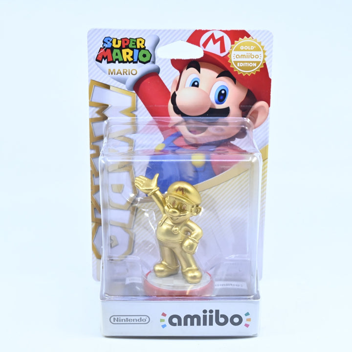 SEALED! Mario Gold Edition Amiibo - Super Mario - Nintendo - Toy