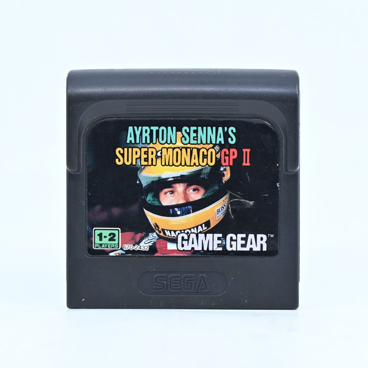 Ayrton Senna's Super Monaco GP II 2 - Sega Game Gear Game - PAL - FREE POST!