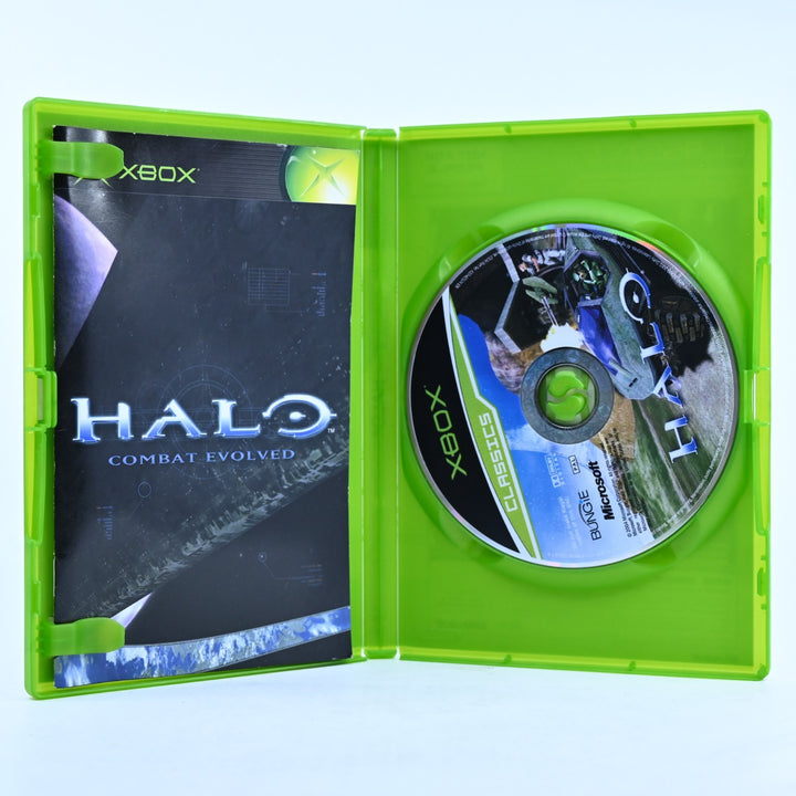 Halo: Combat Evolved - Original Xbox Game + Manual - PAL - MINT DISC!