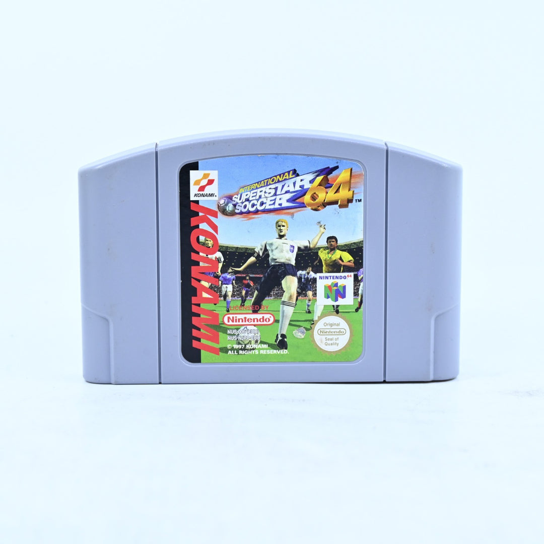 International Superstar Soccer 64 - N64 / Nintendo 64 Game - PAL - FREE POST!