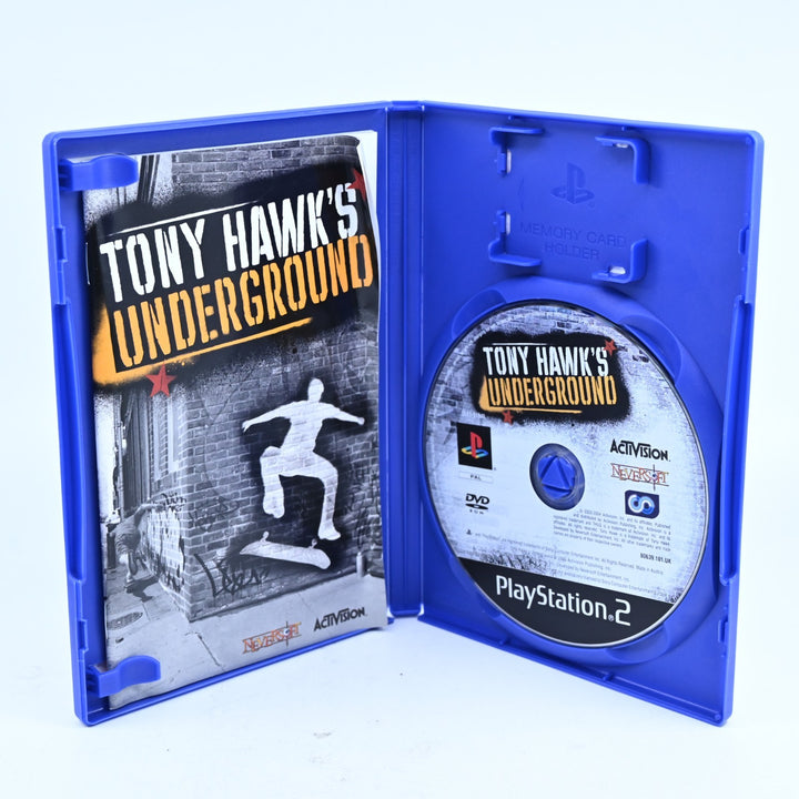 Tony Hawk's Underground - Sony Playstation 2 / PS2 Game + Manual - PAL
