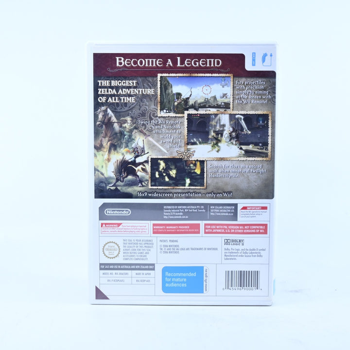 The Legend of Zelda: Twilight Princess - Nintendo Wii Game + Manual PAL