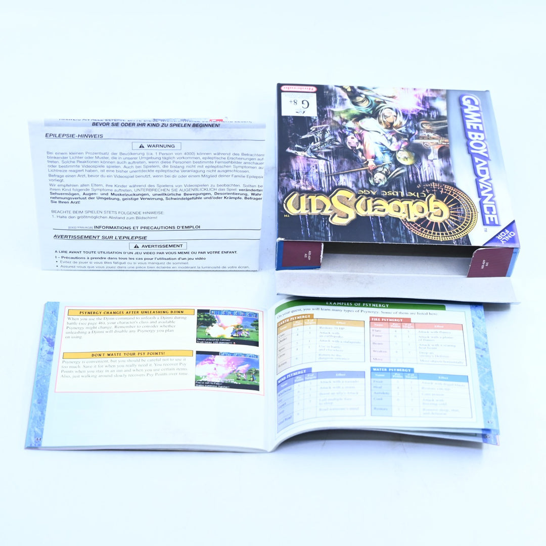 Golden Sun: The Lost Age - Nintendo Gameboy Advance / GBA Boxed Game - PAL