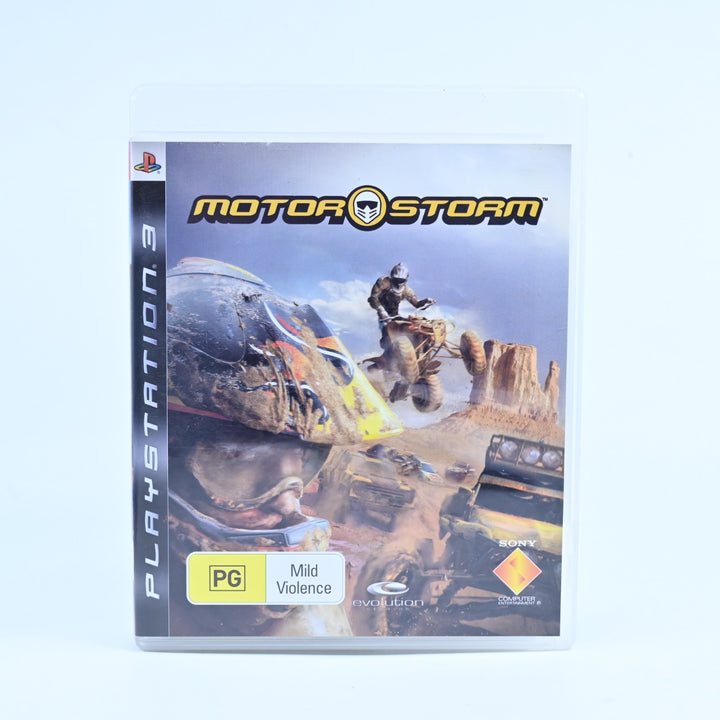Motor Storm - Sony Playstation 3 / PS3 Game + Manual - FREE POST!