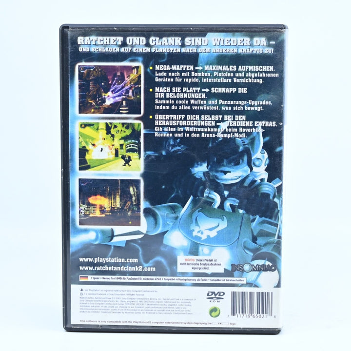 Ratchet & Clank 2: Locked and Loaded - Sony Playstation 2 / PS2 Game - No Manual