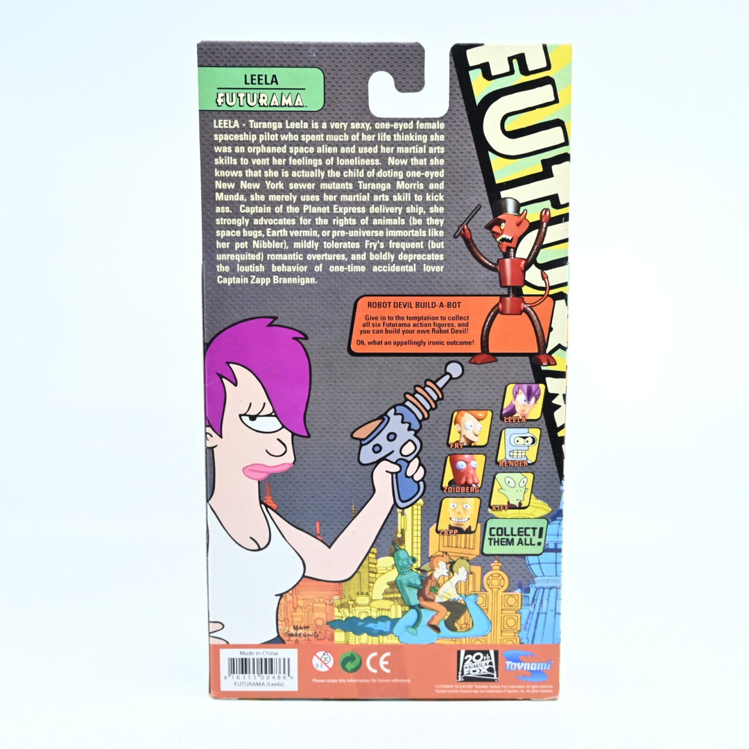 Leela w Robot Devil Build-A-Bot Part - Futurama - Toynami - Toy