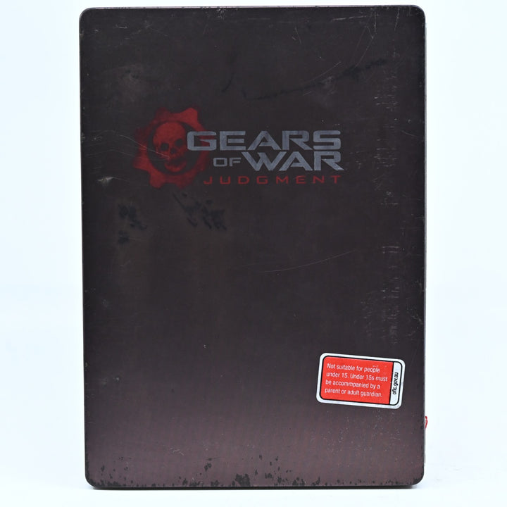 Gears of War Judgement Steelbook - Xbox 360 Game - No Manual - PAL - MINT DISC!