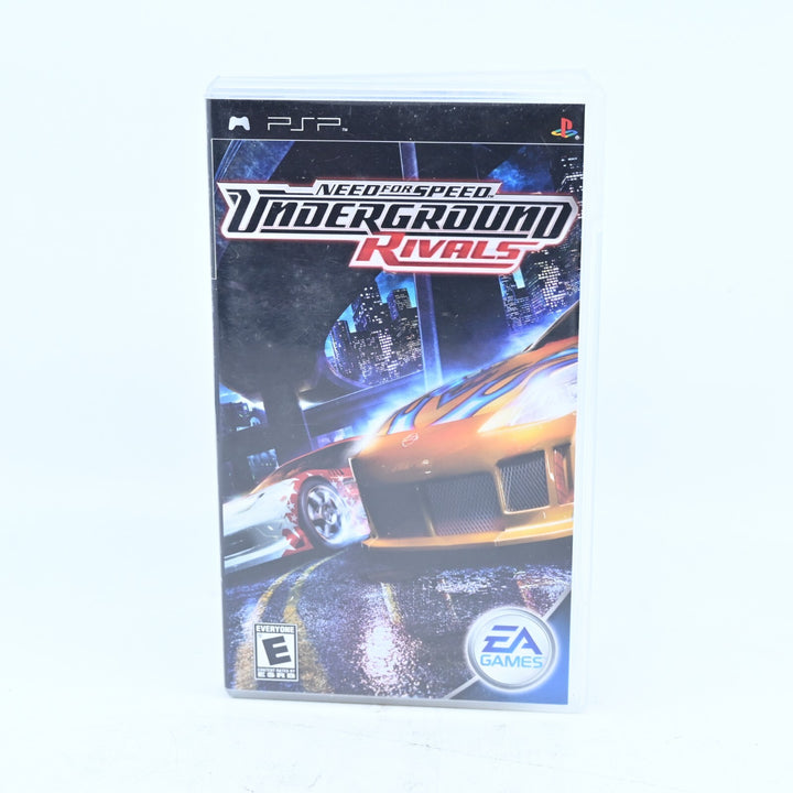 Need for Speed Underground Rivals - Sony PSP Game + Manual - FREE POST!