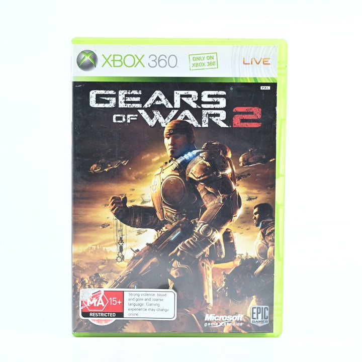 Gears of War 2 - Xbox 360 Game + Manual - PAL - NEAR MINT DISC!