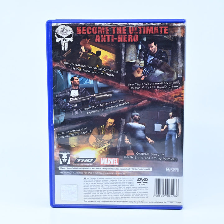The Punisher - Sony Playstation 2 / PS2 Game - No Manual - PAL - NEAR MINT DISC!