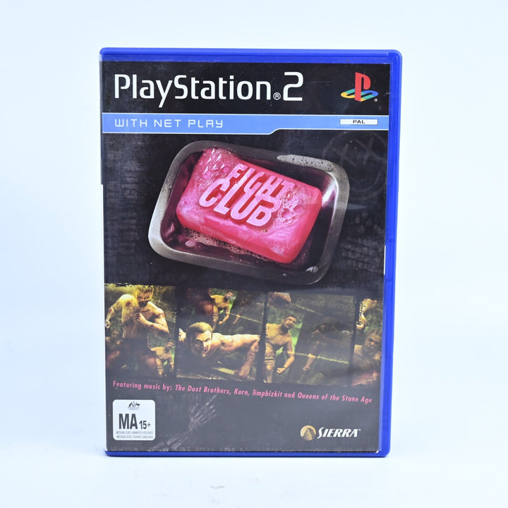 Fight Club - Sony Playstation 2 / PS2 Game + Manual - PAL - MINT DISC!