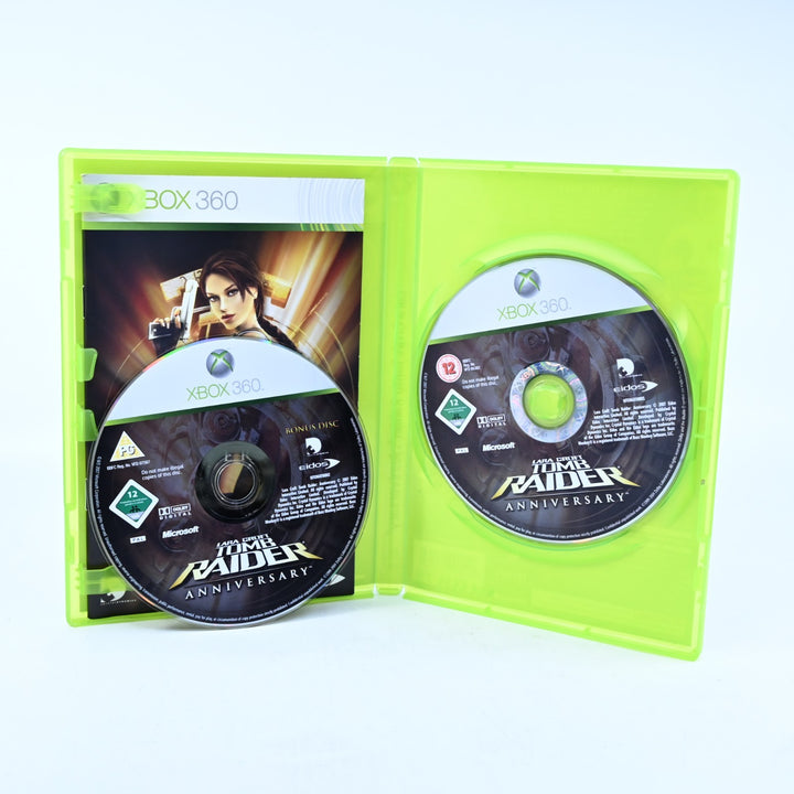 Lara Croft Tomb Raider Anniversary - Xbox 360 Game + Manual - PAL - MINT DISC!