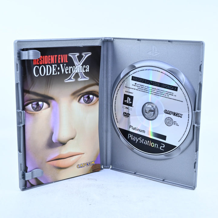 Resident Evil Code: Veronica X - Sony Playstation 2 / PS2 Game + Manual - PAL