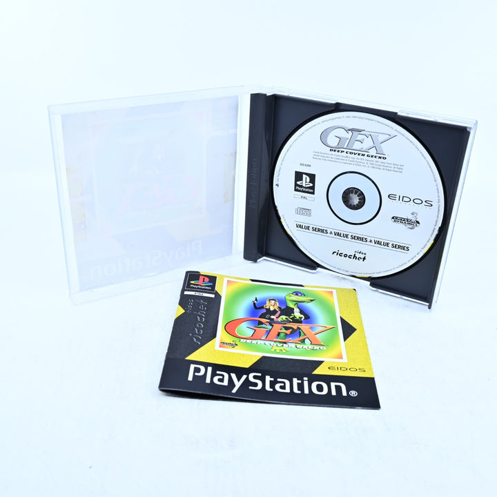 Gex 3: Deep Cover Gecko - Sony Playstation 1 / PS1 Game + Manual - PAL