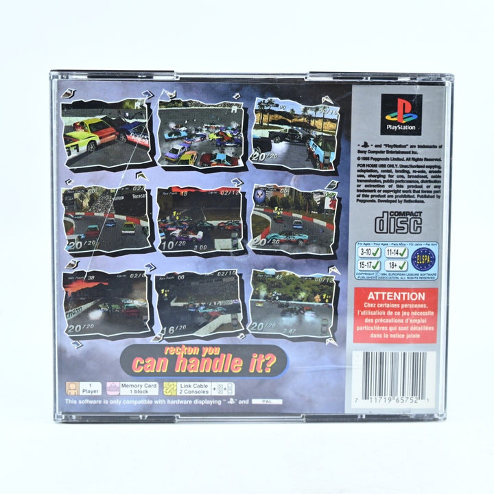 Destruction Derby - Sony Playstation 1 / PS1 Game + Manual - PAL - MINT DISC!