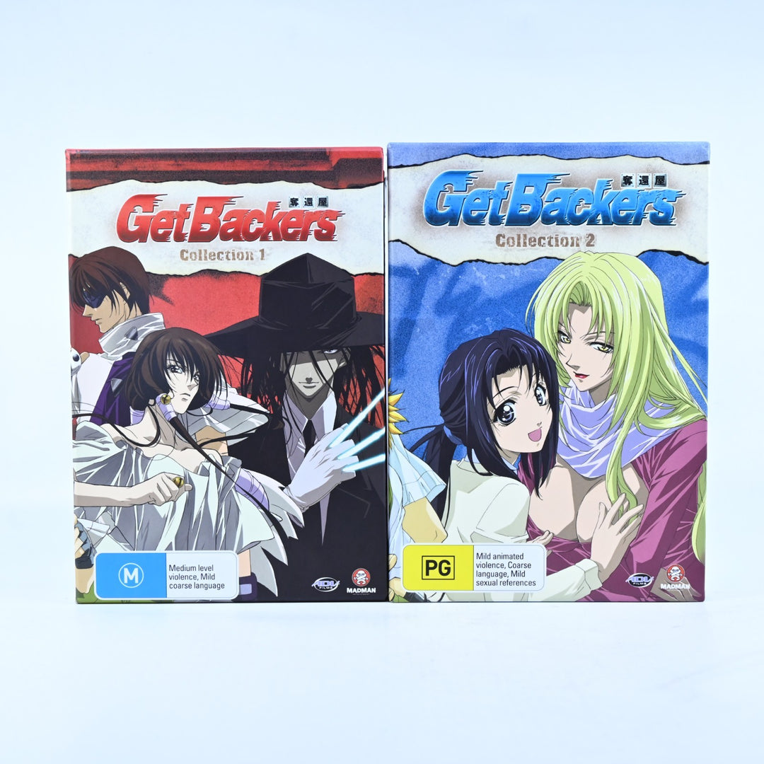 Get Backers - Collection 1 & 2 - Region 4 - Madman - Anime DVD