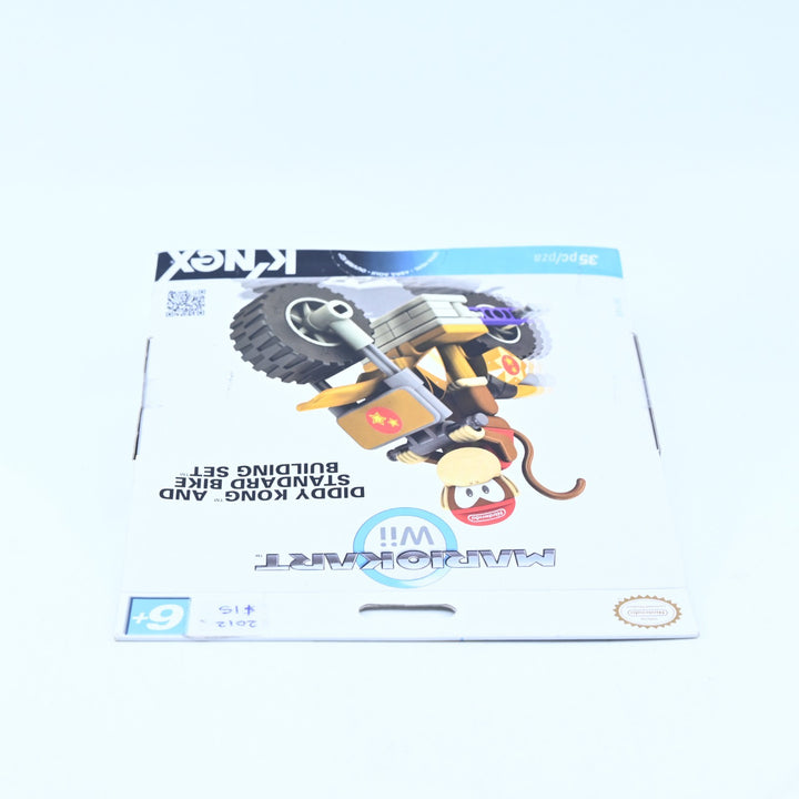 SEALED! Diddy Kong and Standard Bike Building Set -  Mario Kart Wii - K'nex Toy