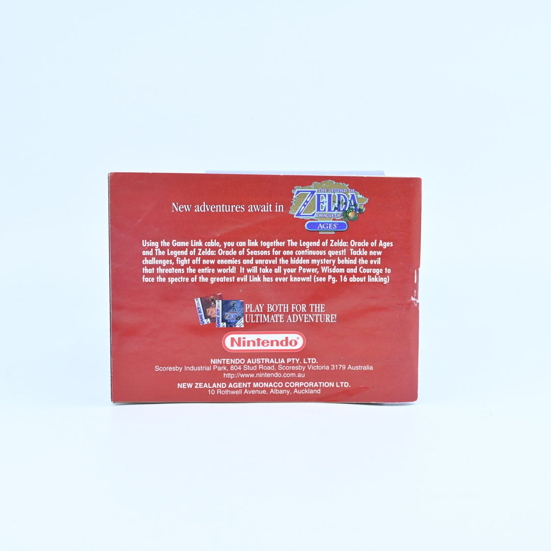 The Legend of Zelda: Oracle of Seasons - Nintendo Gameboy Color Boxed Game