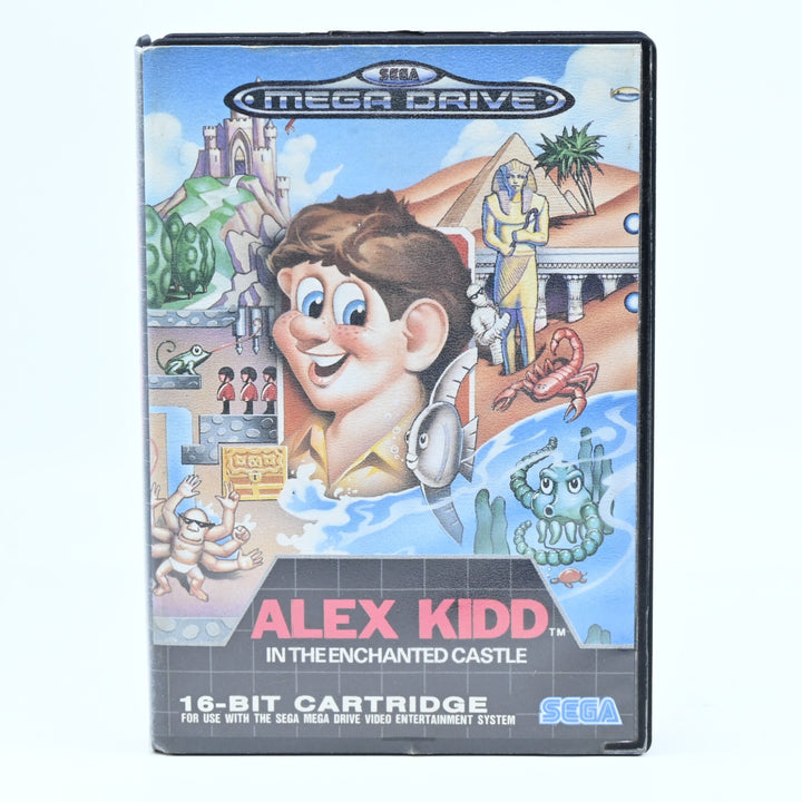 Alex Kidd in The Enchanted Castle - Sega Mega Drive Game - PAL - FREE POST!