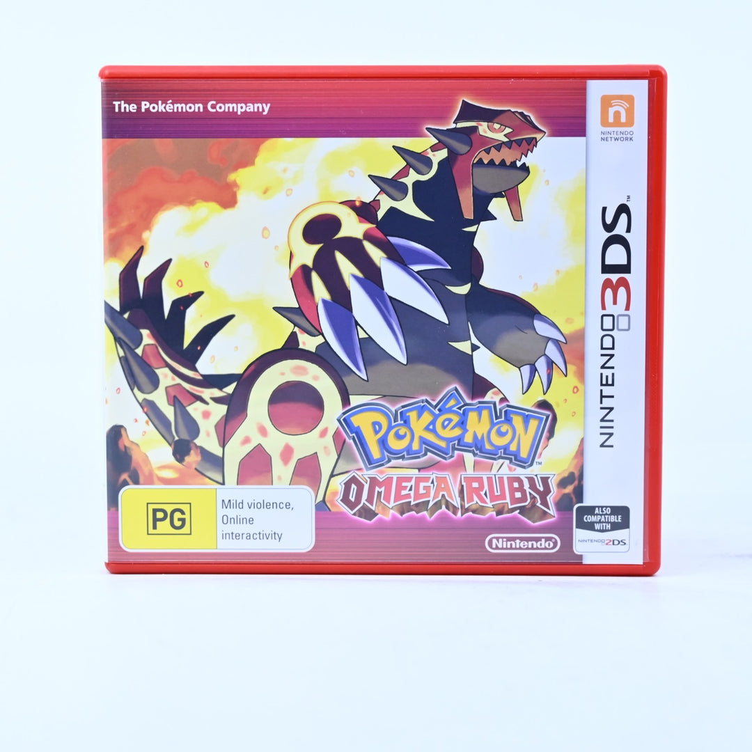 Pokemon Omega Ruby - Nintendo 3DS Game - PAL + Manual - FREE POST!
