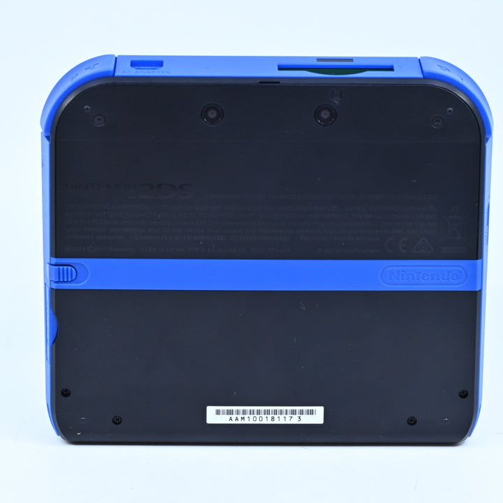 FTR-001 - Blue / Black + Case - Nintendo 2DS Console - PAL - FREE POST!