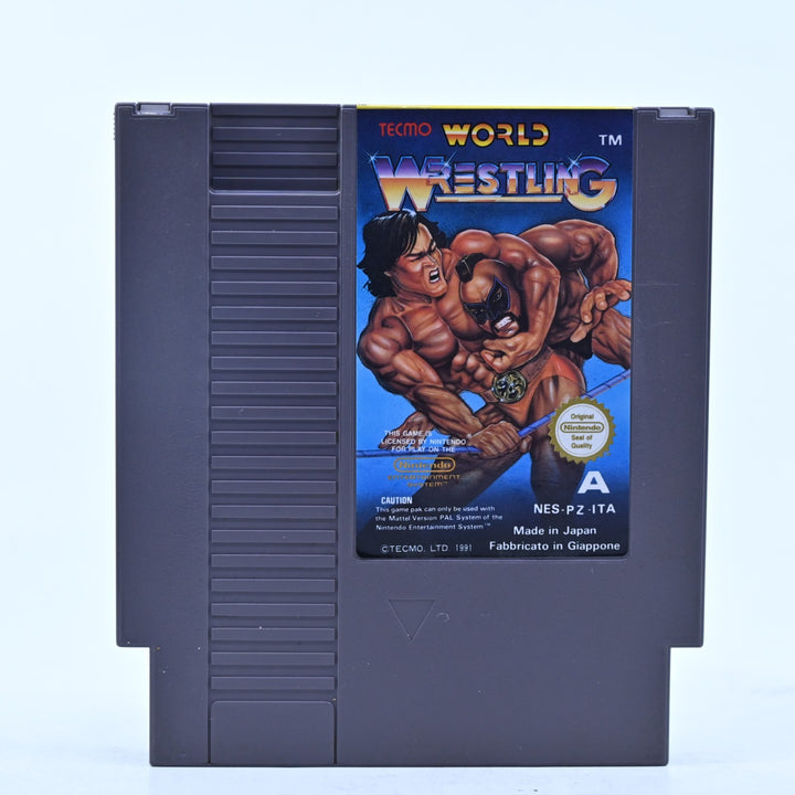 Tecmo World Wrestling - Nintendo Entertainment System / NES Game - PAL