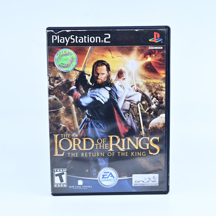 The Lord of the Rings: The Return of the King - Sony PS2 Game + Manual - NTSC-U