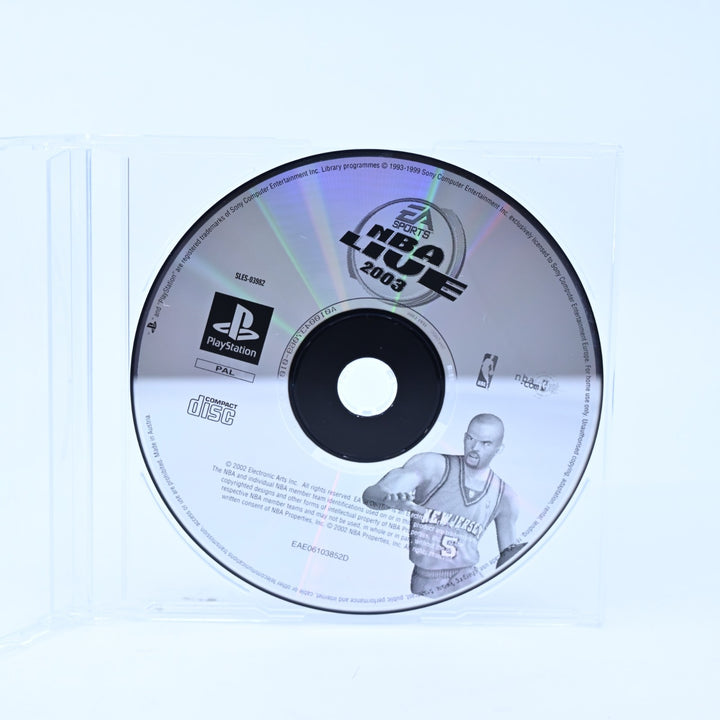 NBA Live 2003 - Sony Playstation 1 Game / PS1 Game - Disc Only - PAL