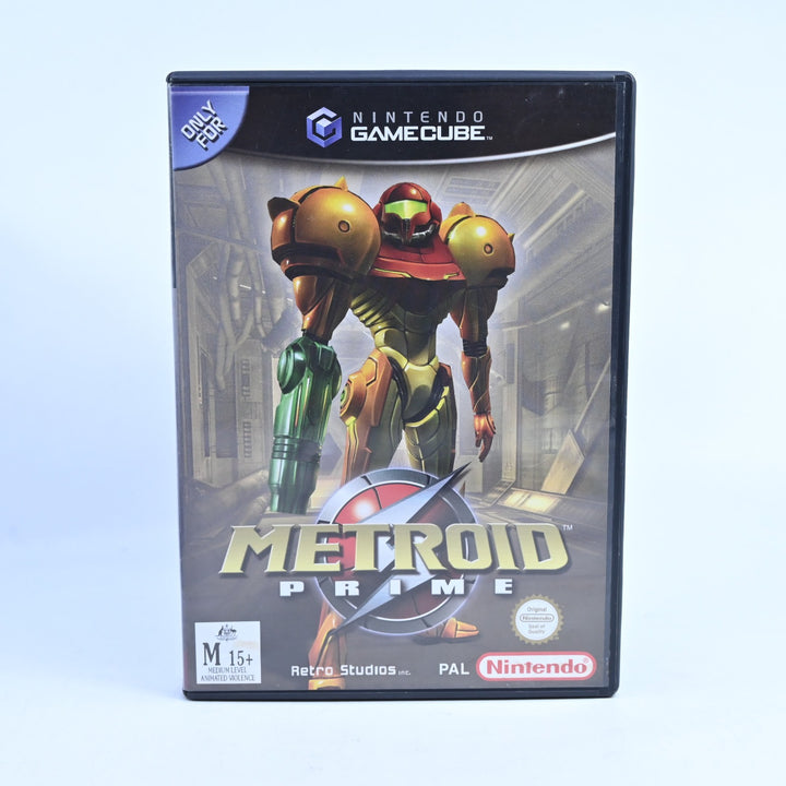 Metroid Prime - Nintendo Gamecube Game + Manual - PAL - FREE POST!