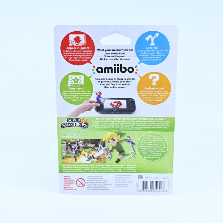 SEALED! Toon Link Amiibo No. 22 - Super Smash Bros. Collection - Toy