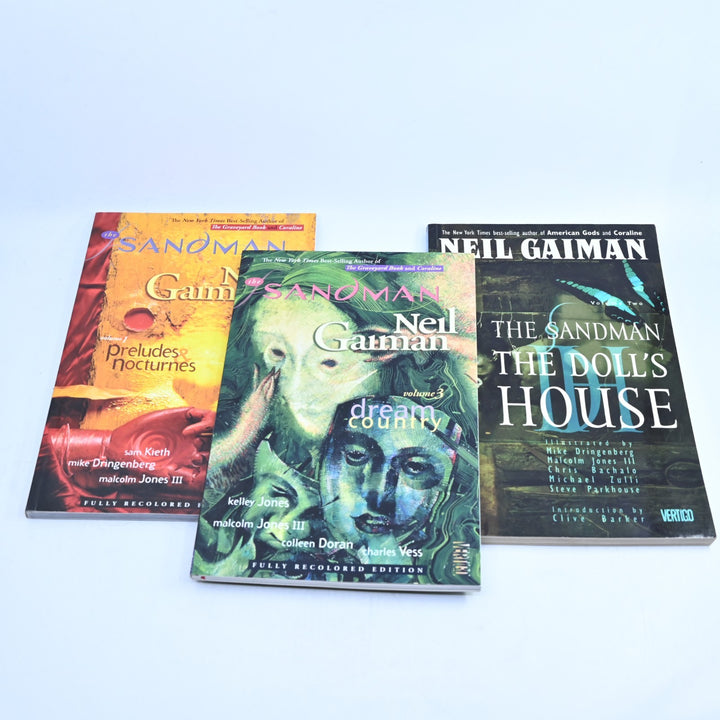 The Sandman - Volume 1-3 - Neil Gaiman -Vertigo - Comic