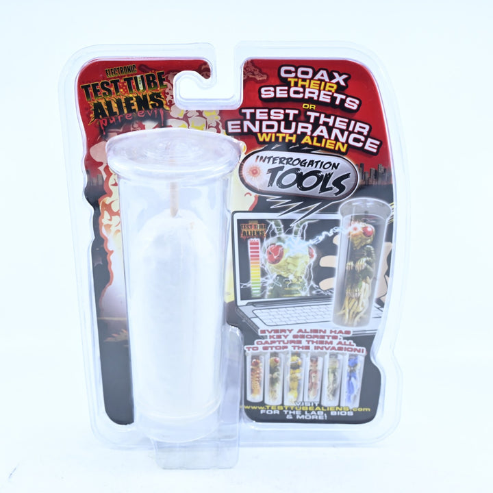 SEALED! Electronic Test Tube Aliens Pure Evil 2010 Atan - Toy