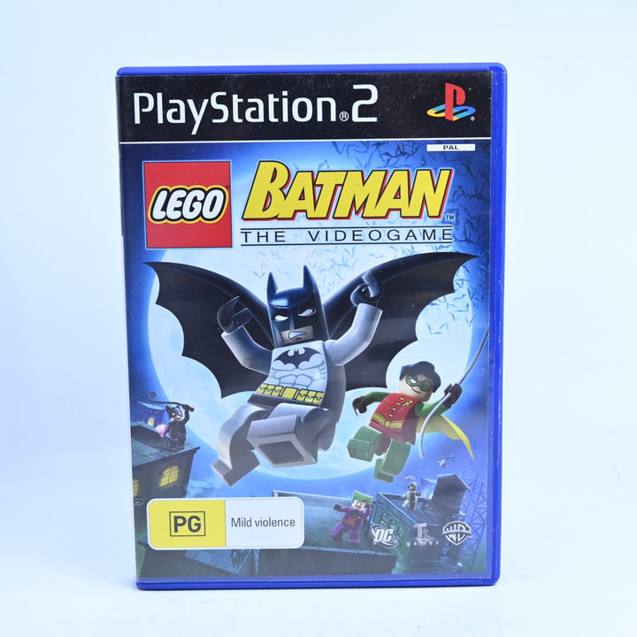 LEGO Batman: The Video Game -  PS2 Game + Manual - PAL - MINT DISC!
