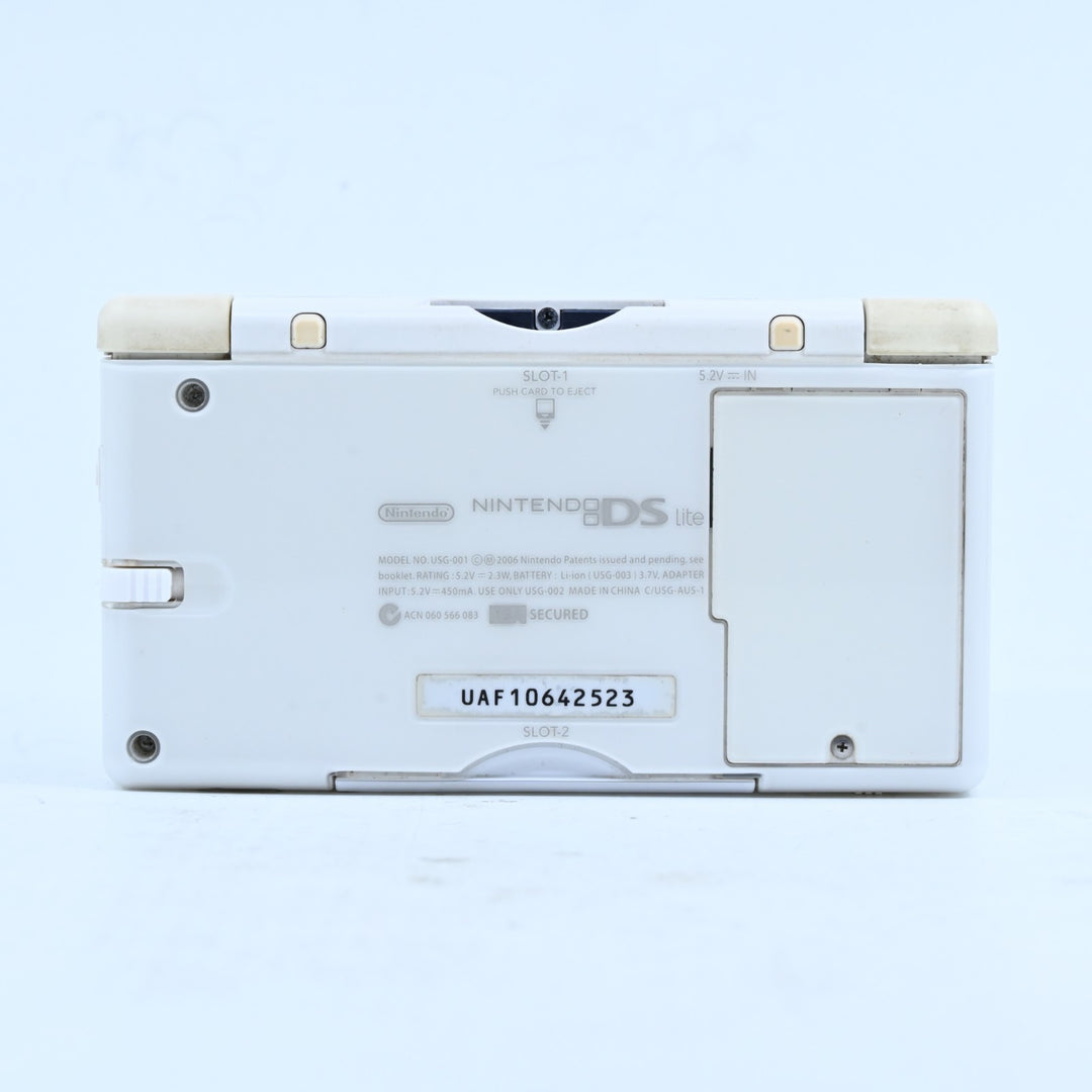 Polar White Nintendo DS Lite Console - USG-001 - FREE POST!