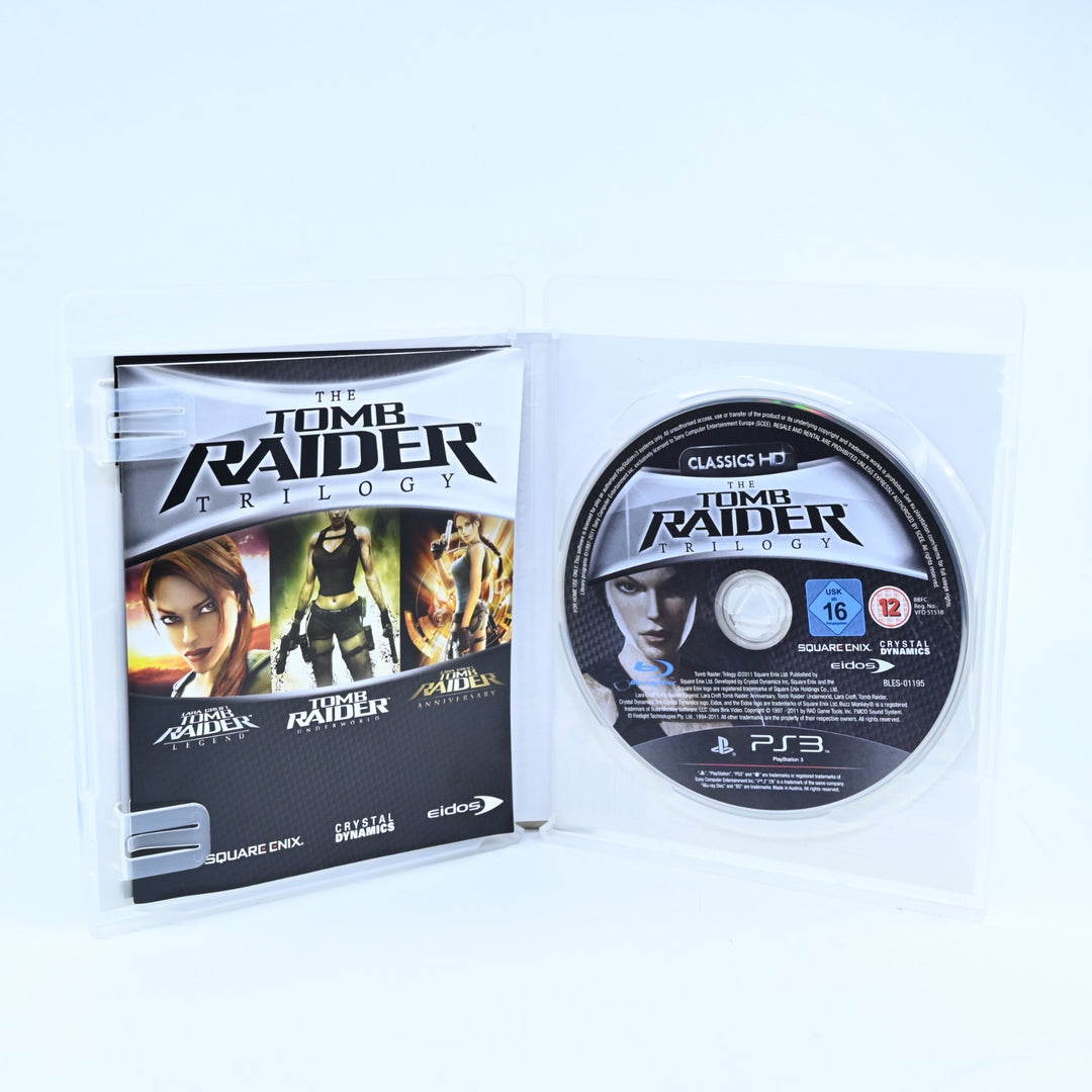 The Tomb Raider Trilogy - Sony Playstation 3 / PS3 Game - FREE POST!