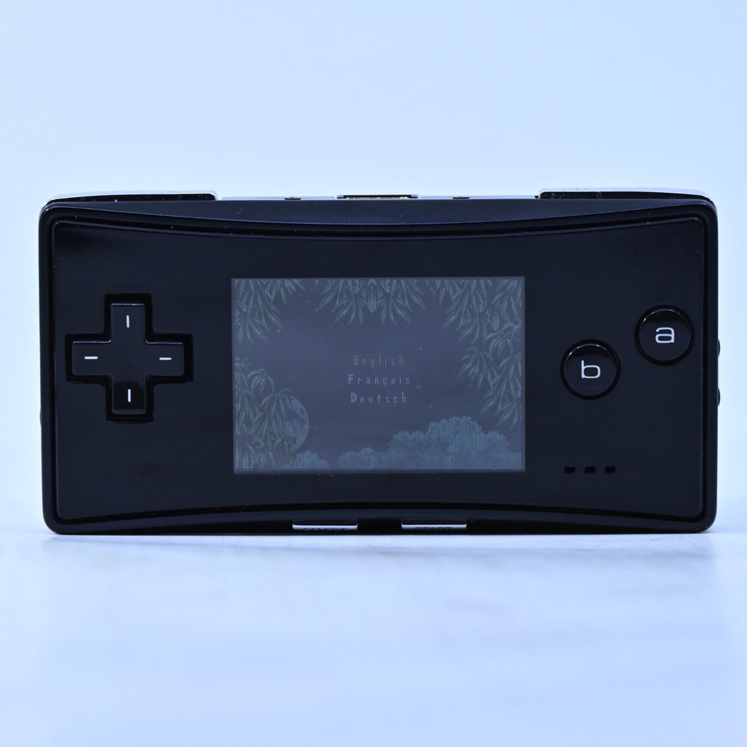 OXY-001 Black - Nintendo Gameboy Micro Boxed Console - FREE POST!
