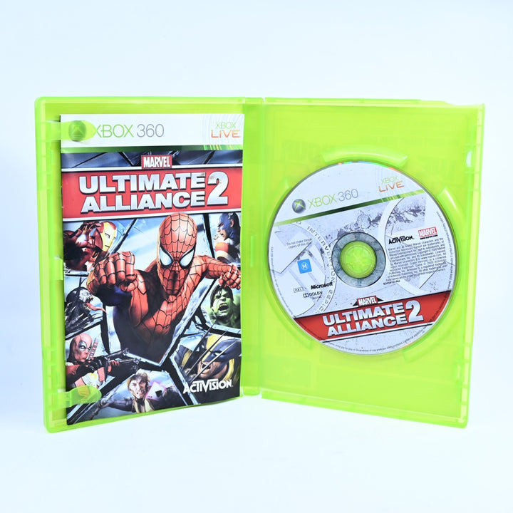 Marvel Ultimate Alliance 2 - Xbox 360 Game - Disc Only + Manual - PAL